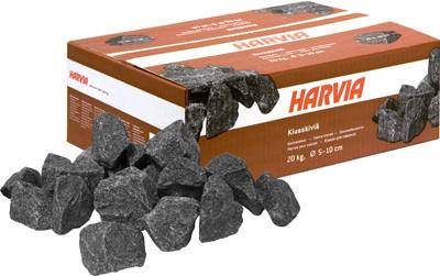Камни Harvia 5-10, габбро-диабаз колотый 20 кг
