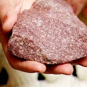 Камни для печи Малиновый кварцит, колотый 20 кг